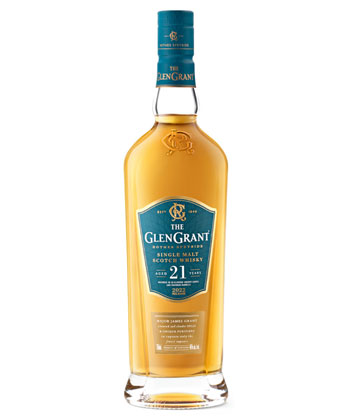 The Glen Grant Aged 21 Years 2022 Release is one of the best Scotches for 2024. 