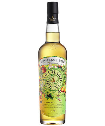 Compass Box Orchard House Blended Malt Scotch Whisky is one of the best Scotches for 2024. 