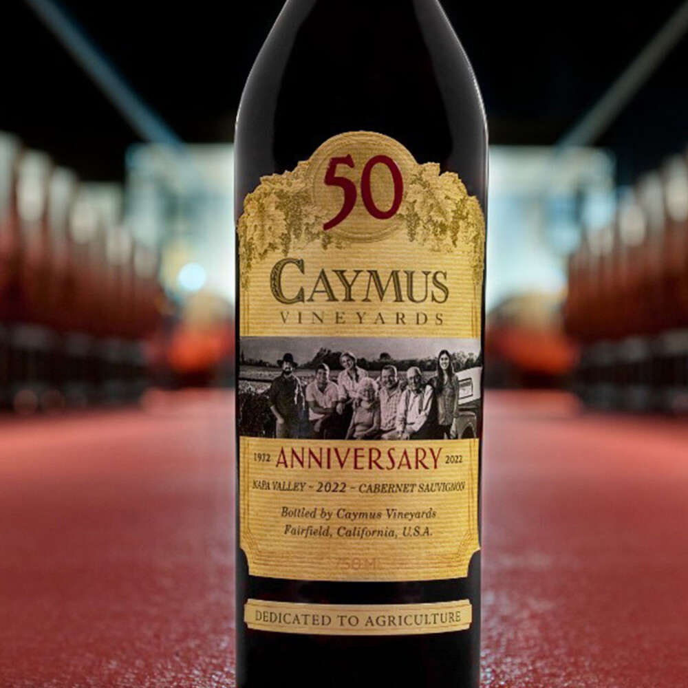 Caymus Just Released a 50-Year Anniversary Cabernet Sauvignon, and