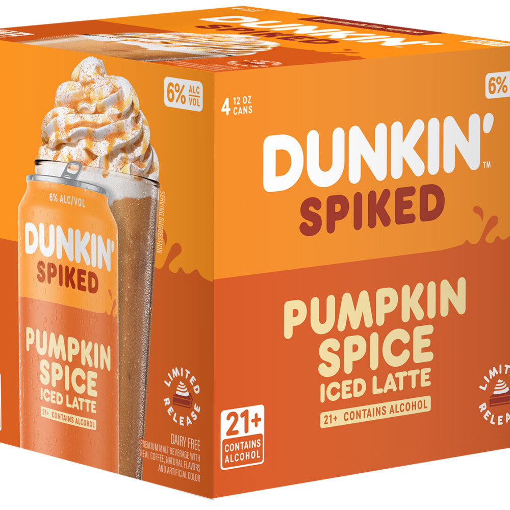 Dunkin' Just Dropped a Canned, Spiked Pumpkin Spice Latte | VinePair