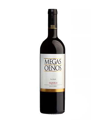 Domaine Skouras Megas Oenos 2020 is one of the best red wines from Greece. 