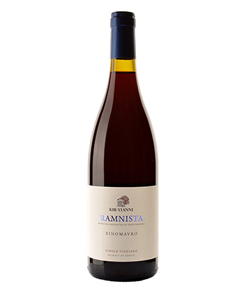 Kir-Yianni Xinomavro ‘Ramnista’ Single Vineyard 2019 is one of the best red wines from Greece. 