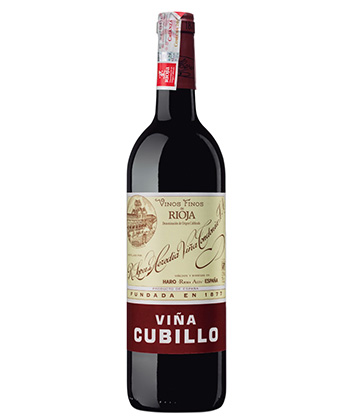 R. López de Heredia Rioja Viña Cubillo Crianza 2016 is one of the best red wines from Rioja. 