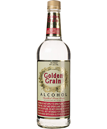 Golden Grain 190 is one of the strongest spirits in the world. 