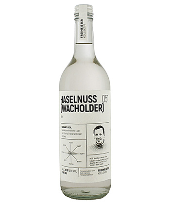 Freimeister Kollektiv Haselnuss (Wacholder) Gin is a go-to gin for bartenders. 