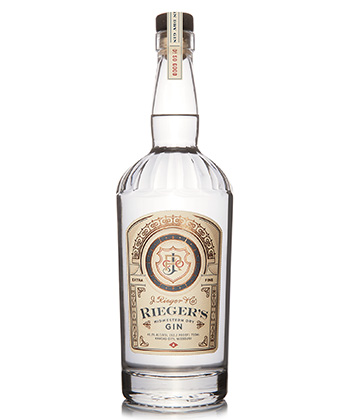 J. Rieger & Co. Midwestern Dry Gin is a go-to gin for bartenders. 