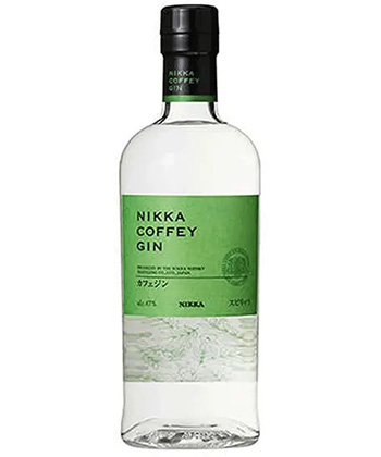 Nikka Coffey Japanese Gin is a go-to gin for bartenders. 