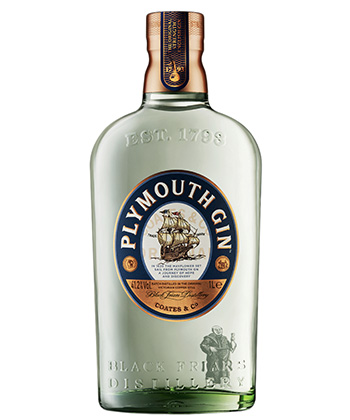 Plymouth Gin is a go-to gin for bartenders. 