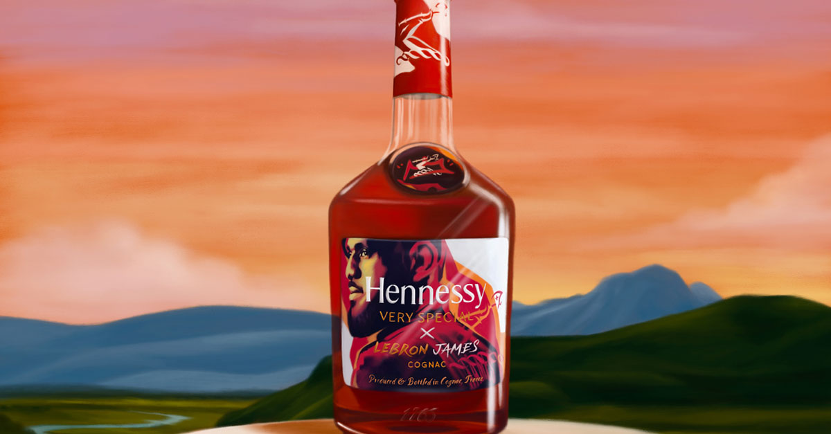 Hennessy and LeBron James Launch Limited-Edition Cognac