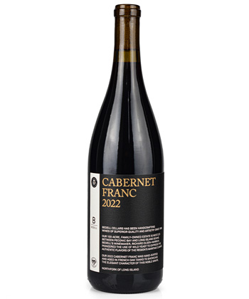 Bedell Cellars Cabernet Franc 2022 is one of the best Cabernet Francs for 2024. 