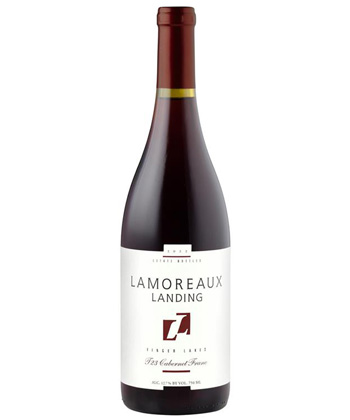 Lamoreaux Landing T23 Unoaked Cabernet Franc 2022 is one of the best Cabernet Francs from 2024. 