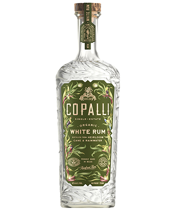 Copalli Organic White Rum is one of the best rums for 2024. 