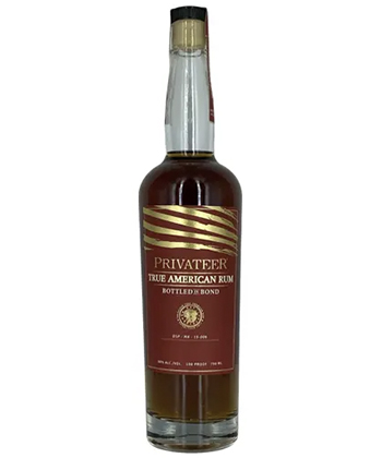 Privateer True American Bottled In Bond Rum is one of the best rums for 2024. 