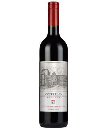 Cupertinum Copertino Riserva 2015 is one of the best red wines from Puglia, Italy. 