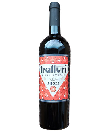 Tratturi Primitivo Puglia 2022 is one of the best red wines from Puglia, Italy. 