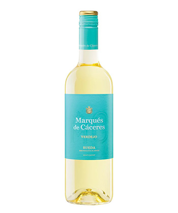 Marqués de Cáceres Rueda Verdejo 2023 is one of the best white wines from Spain's Rueda. 