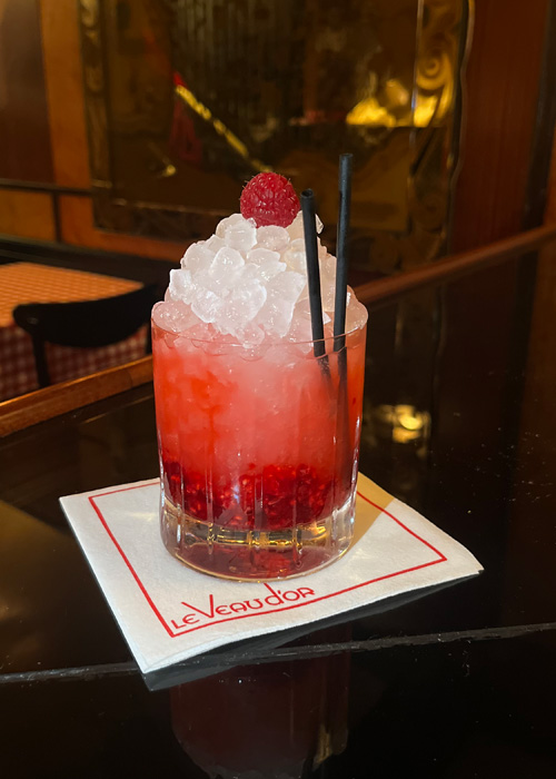 Le Veau d’Or’s Marie Antoinette Cocktail: The 3x Riff with 3 Layers