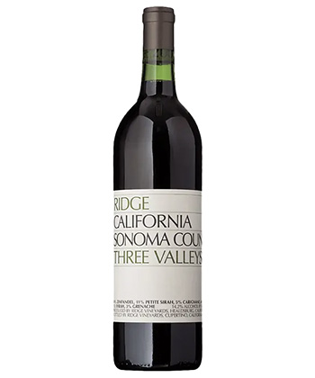 The Ridge Three Valleys Zinfandel Blend is one of the best red wines for beginners. 