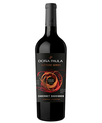 Doña Paula Altitude Series 1050 is one of the best bang-for-buck Cabernet Sauvignons, according to sommeliers. 