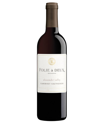 Folie a Deux Cabernet Sauvignon 2017 is one of the best bang-for-buck Cabernet Sauvignons, according to sommeliers. 