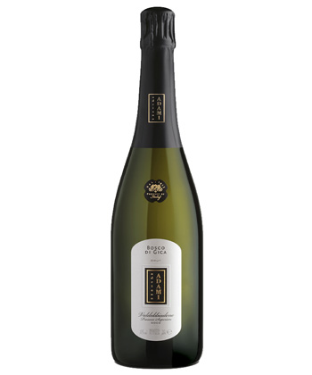 Adami Bosco di Gica Brut Valdobbiadene Prosecco Superiore NV is one of the best Proseccos for 2024. 