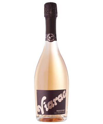 Viarae Prosecco Rosé NV is one of the best Prosecco Rosés for 2024. 