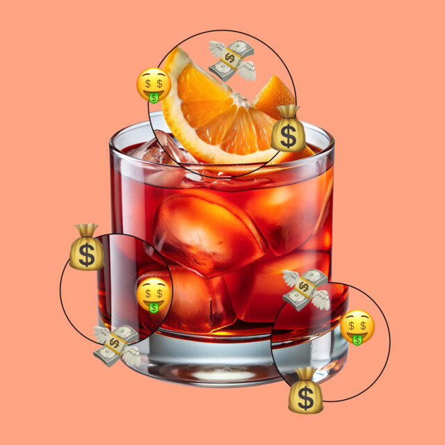 The Economics of a Negroni at 5 Top Bars, Visualized