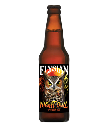 Elysian Brewing Night Owl is one of the best pumpkin beers to drink this year (2024). 