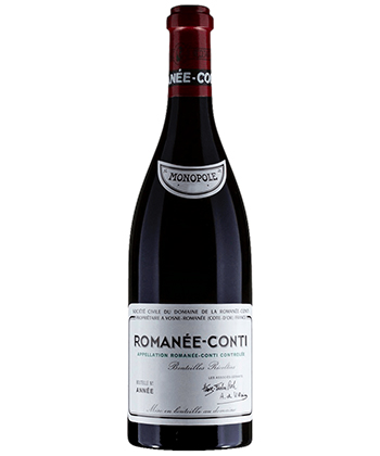 Domaine de la Romanée-Conti Romanée-Conti Grand Cru is one of the world's most expensive Pinot Noirs. 