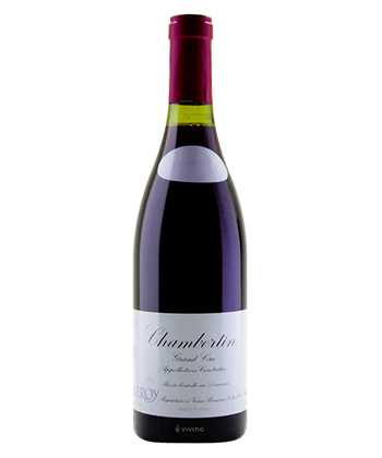 Leroy Chambertin Grand Cru is one of the world's most expensive Pinot Noirs. 