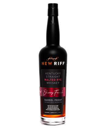 New Riff Distilling 6 Year Sherry Cask Finished Malted Rye Whiskey is one of the best rye whiskies for 2024. 