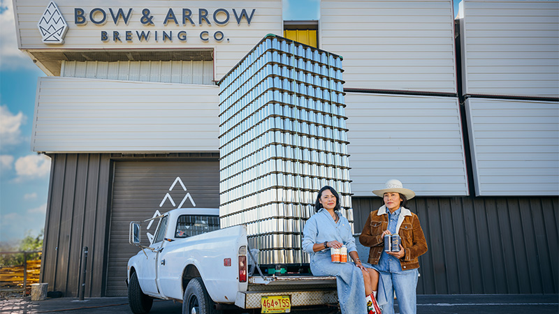 At Albuquerque's Bow & Arrow Brewing, craft beer transcends the pint glass and becomes a means for reclaiming agricultural histories.