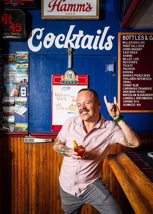 As co-owner of Gilly's House of Cocktails, Erick Castro's multifaceted career has allowed him to become a bona fide industry innovator.