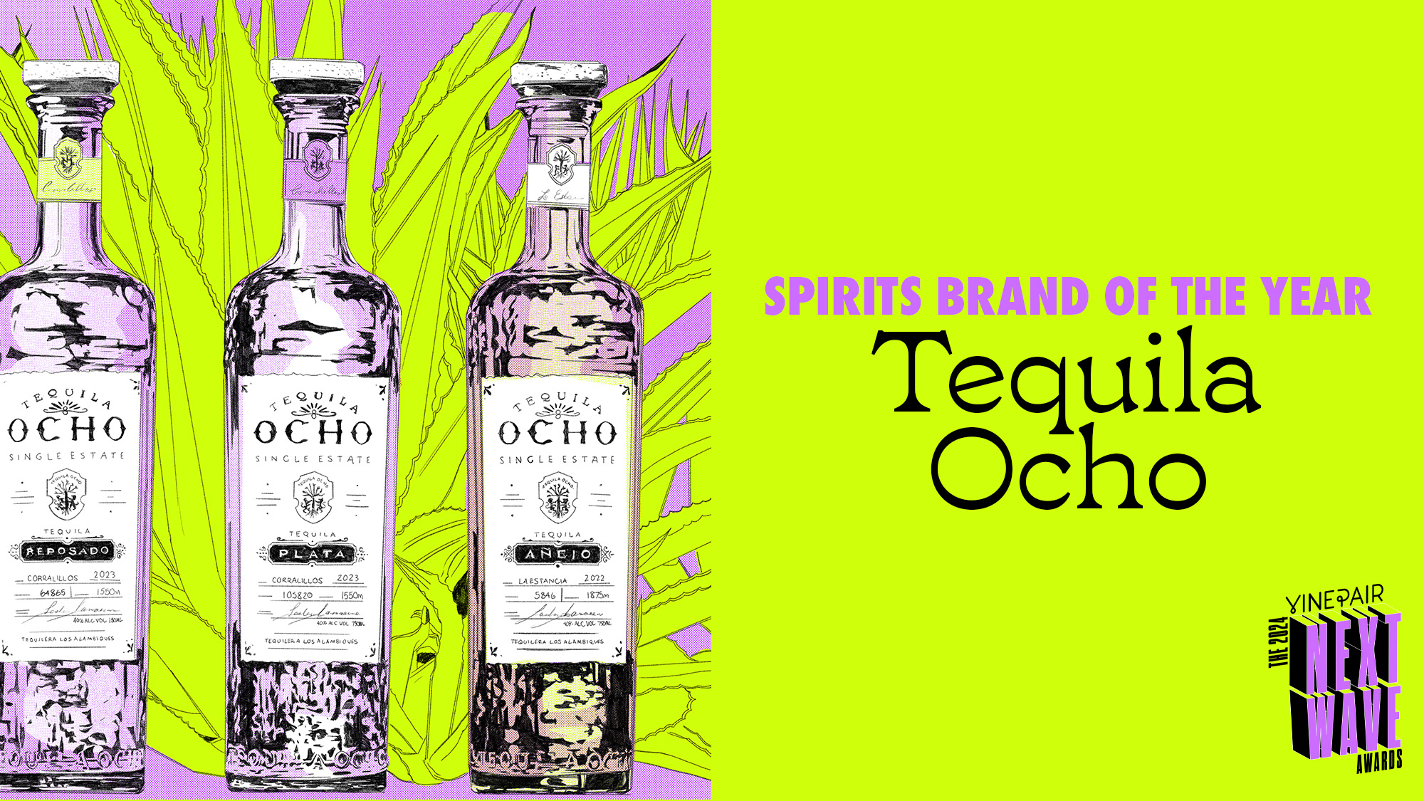 Next Wave Awards Spirits Brand of the Year: Tequila Ocho | VinePair