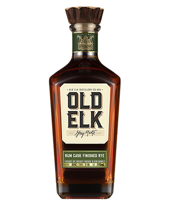 Old Elk Rum Cask Finish Rye Whiskey is one of the best rye whiskies for 2024. 