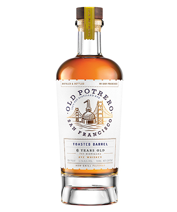 Old Potrero Toasted Barrel 6-Year-Old Rye Whiskey is one of the best rye whiskies for 2024. 