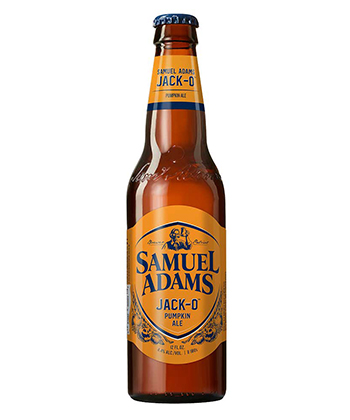 Samuel Adams Jack-O is one of the best pumpkin beers to drink this year (2024). 