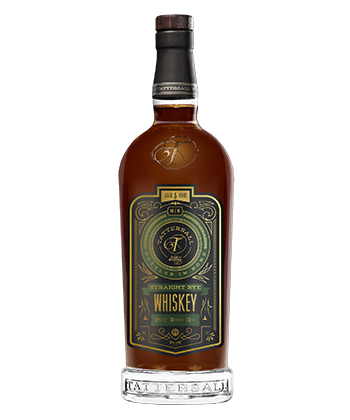 Tattersall Distilling 5 Year Rye Whiskey is one of the best rye whiskies for 2024. 