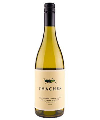 Thacher Winery and Vineyard Own-Rooted Chenin Blanc 2022 is one of the best Chenin Blancs for 2024. 