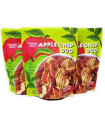 Apple Chip Duo is a sleeper hit at Trader Joe's according to employees. 