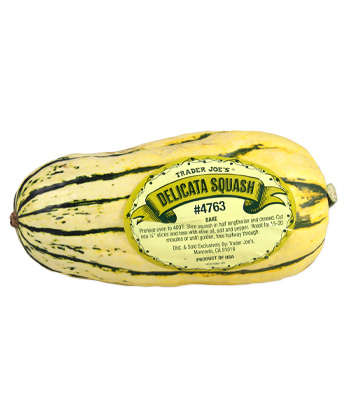 Delicata Squash is a sleeper hit at Trader Joe's according to employees. 