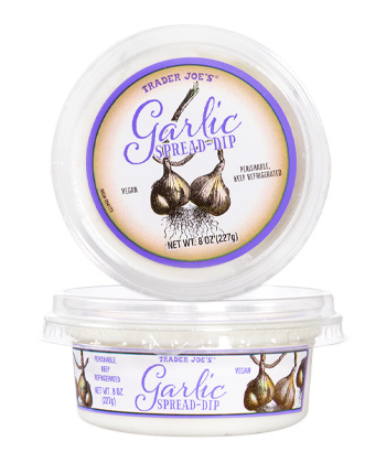 Garlic Spread Dip is a sleeper hit at Trader Joe's according to employees. 