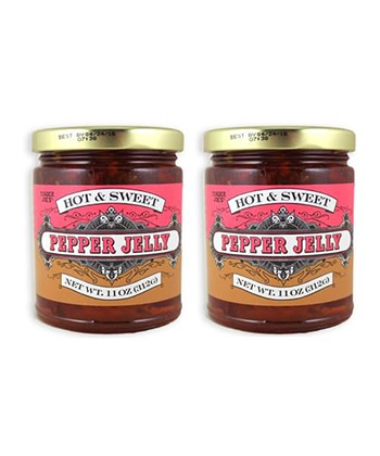 Hot & Sweet Pepper Jelly is a sleeper hit at Trader Joe's according to employees. 