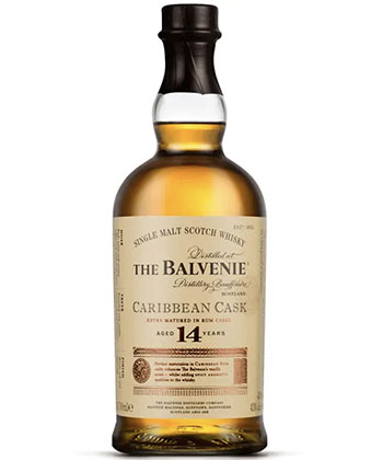 The Balvenie Caribbean Cask 14 is one of the best Scotches for beginners, according to bartenders. 