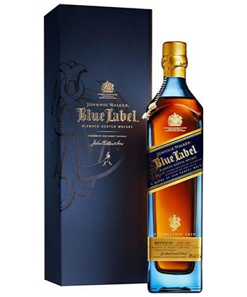 Johnnie Walker Blue Label is one of the best Scotches for beginners, according to bartenders. 