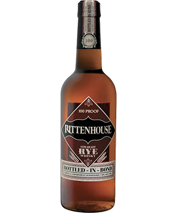 Rittenhouse Rye is a green flag when bartenders see it at a bar. 