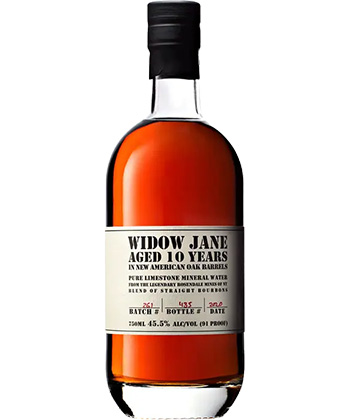 Widow Jane 10 Year Old is a go-to bourbon, according to bartenders.