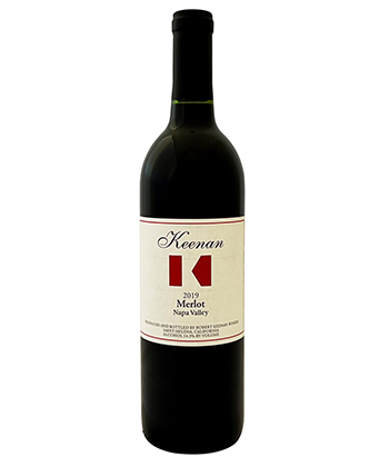 Keenan Merlot Napa Valley 2019 is one of the best bang-for-buck Merlots, according to sommeliers. 