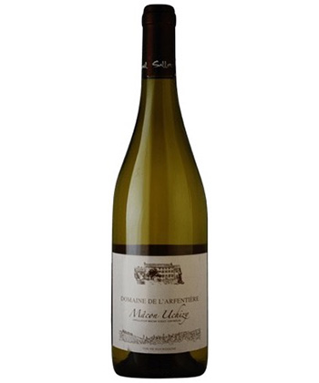 Domaine de l’Arfentiere Bourgogne Blanc, Mâcon-Uchizy is one of the best bang-for-buck Chardonnays according to sommeliers. 