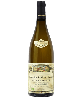 Domaine Guillot-Broux Mâcon-Cruzille Les Genièvrières is one of the best bang-for-buck Chardonnays, according to sommeliers. 